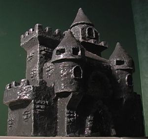 Medieval castle model